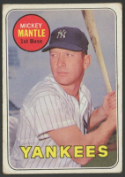 Mickey Mantle 1969 Topps #500 at PristineAuction.com