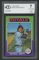 George Brett 1975 Topps #228 RC (BCCG 7) at PristineAuction.com