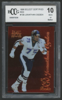 Jonathan Ogden 1996 Select Certified Red #109 (BCCG 10) at PristineAuction.com