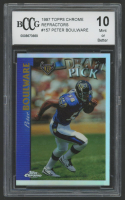 Peter Boulware 1997 Topps Chrome Refractors #157 (BCCG 10) at PristineAuction.com