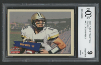 Drew Brees 2001 Fleer Tradition Glossy #402 #1928/2001 RC (BCCG 9) at PristineAuction.com