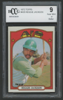 Reggie Jackson 1972 Topps #435 (BCCG 9) at PristineAuction.com