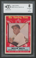 Willie Mays 1959 Topps #563 AS (BCCG 8) at PristineAuction.com