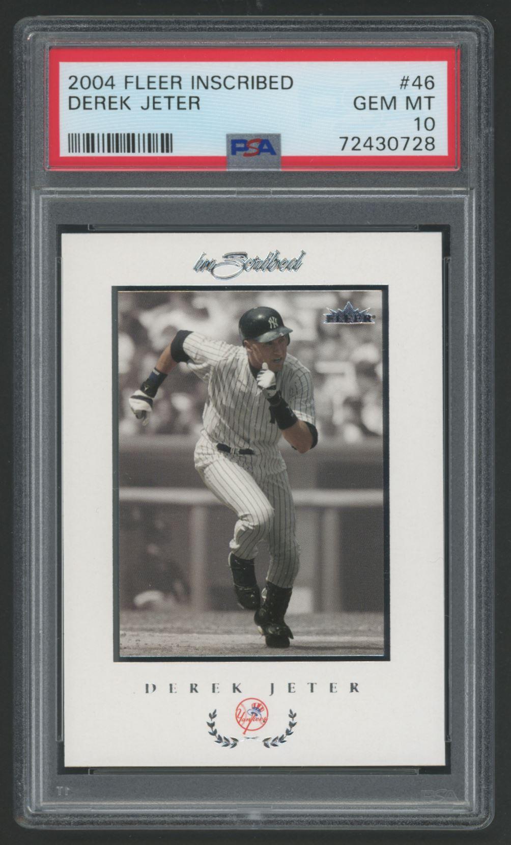 Derek Jeter 2004 Fleer InScribed #46 (PSA 10) at PristineAuction.com Derek Jeter 2004 Fleer InScribed #46 (PSA 10) at PristineAuction.com