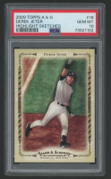 Derek Jeter 2009 Topps Allen & Ginter Baseball Highlights #AGHS18 (PSA 10) at PristineAuction.com