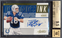 Peyton Manning 2018 Absolute Iconic Ink #20 (BGS 9.5 | Auto 10) at PristineAuction.com