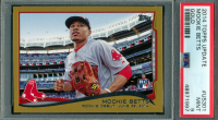 Mookie Betts 2014 Topps Update Gold #US301 RC (PSA 9) at PristineAuction.com