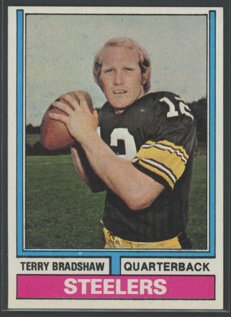 Terry Bradshaw 1974 Topps #470 at PristineAuction.com Terry Bradshaw 1974 Topps #470 at PristineAuction.com