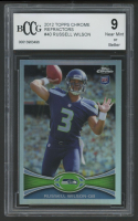 Russell Wilson 2012 Topps Chrome Refractors #40 (BCCG 9) at PristineAuction.com