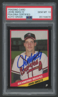 John Smoltz Signed 1988 CMC Minor Leagues #3 (PSA | Auto 10) at PristineAuction.com