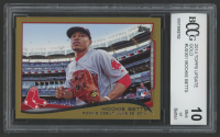 Mookie Betts 2014 Topps Update Gold #US301 #2001/2014 RC (BCCG 10) at PristineAuction.com