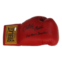 Christy Martin Signed Everlast Boxing Glove Inscribed "Coal Miner's Daughter"  (Schwartz) at PristineAuction.com