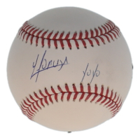 Yoan Moncada Signed OML Baseball Inscribed "Yoyo" (MLB & Fanatics) at PristineAuction.com