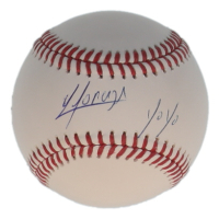 Yoan Moncada Signed OML Baseball Inscribed "Yoyo" (MLB & Fanatics) at PristineAuction.com