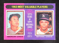 Mickey Mantle / Maury Wills 1975 Topps #200 at PristineAuction.com