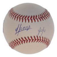 Yoan Moncada Signed OML Baseball Inscribed "Yoyo" (MLB & Fanatics) at PristineAuction.com