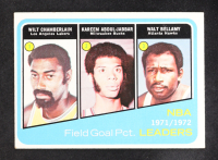 Wilt Chamberlain / Kareem Abdul-Jabbar / Walt Bellamy 1972-73 Topps #173 LL at PristineAuction.com