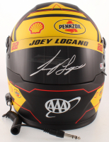 Joey Logano Signed NASCAR Pennzoil Full-Size Helmet (PA) at PristineAuction.com