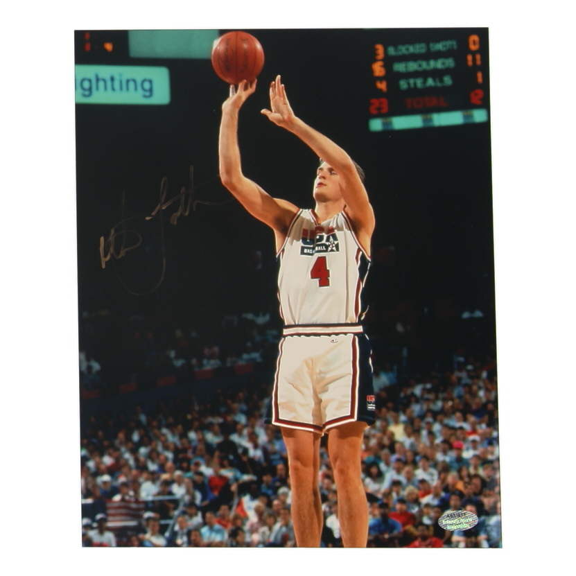 Christian Laettner Signed Team USA 8x10 Photo (Schwartz) at PristineAuction.com Christian Laettner Signed Team USA 8x10 Photo (Schwartz) at PristineAuction.com