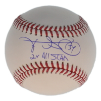 Freddy Garcia Signed OML Baseball Inscribed "2x All-Star" (Schwartz) at PristineAuction.com