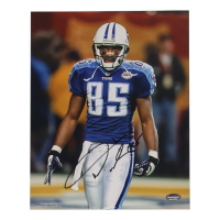 Derrick Mason Signed Titans 8x10 Photo (Schwartz) at PristineAuction.com