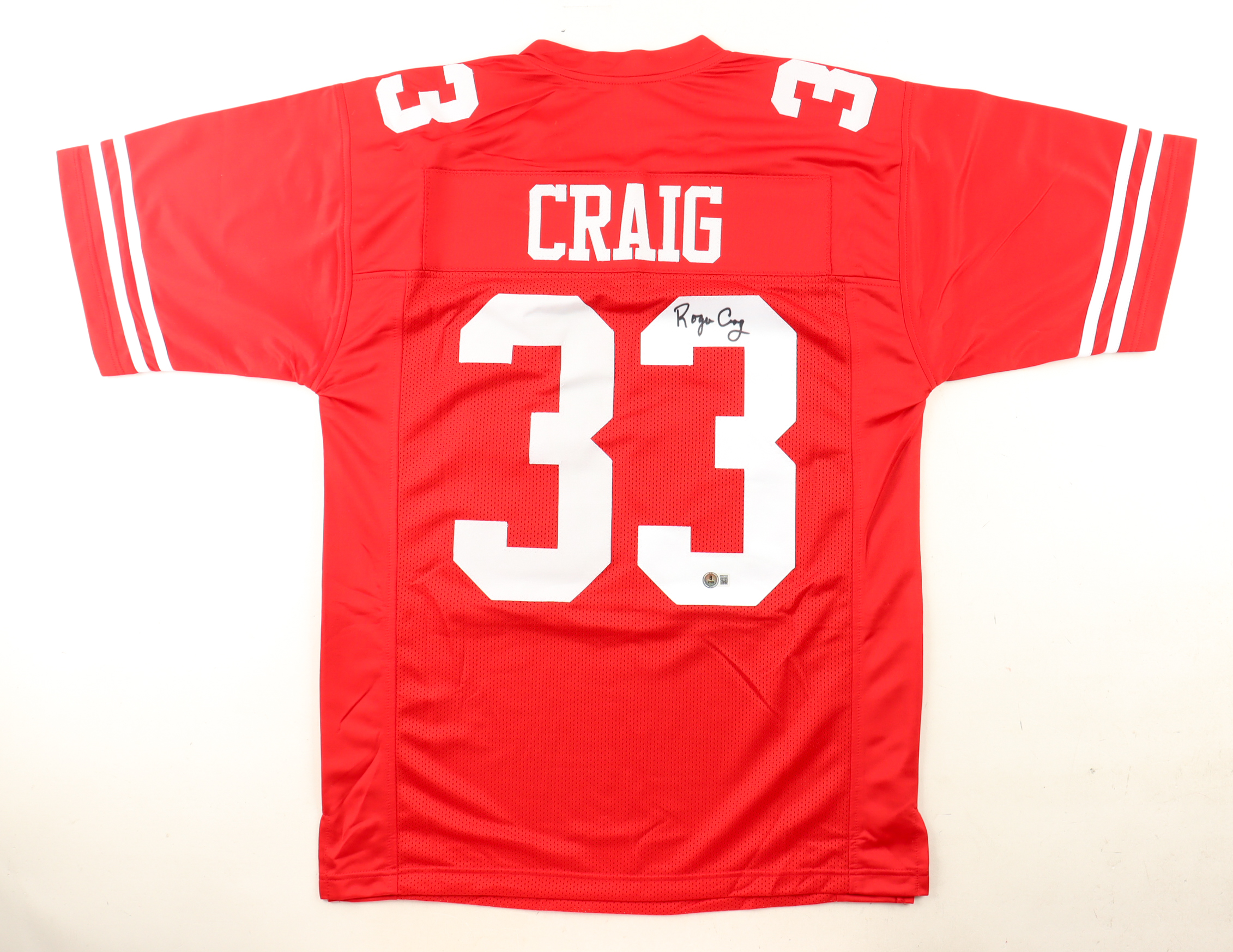 Roger Craig Signed Jersey (Beckett) at PristineAuction.com Roger Craig Signed Jersey (Beckett) at PristineAuction.com