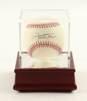 Willie Mays Signed ONL Baseball In Display Case (Beckett) at PristineAuction.com