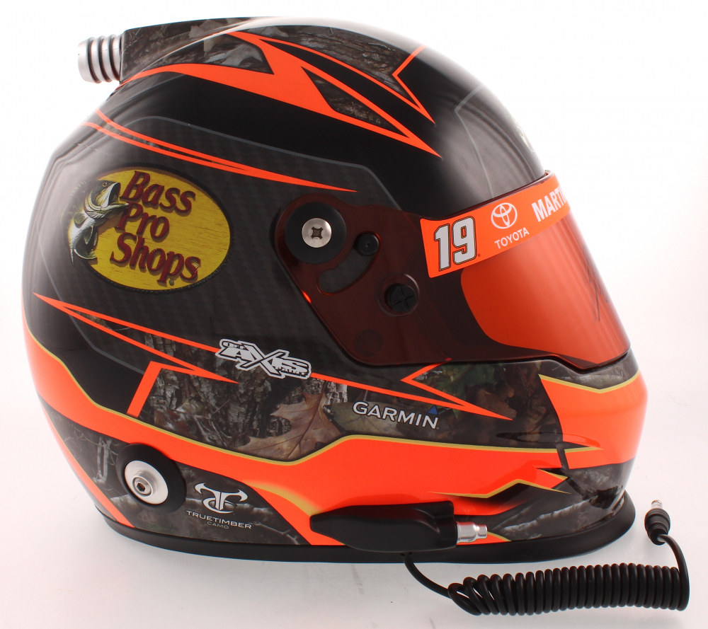 Martin Truex Jr. Signed 2019 NASCAR Bass Pro Shops Full-Size Helmet (PA) at PristineAuction.com Martin Truex Jr. Signed 2019 NASCAR Bass Pro Shops Full-Size Helmet (PA) at PristineAuction.com