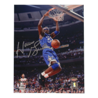 Horace Grant Signed Magic 8x10 Photo (Schwartz) at PristineAuction.com