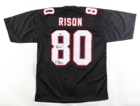 Andre Rison Signed Jersey Inscribed "Bad Moon" (Schwartz) at PristineAuction.com