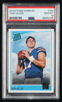 Josh Allen 2018 Donruss RR #304 RC (PSA 10) at PristineAuction.com
