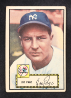 Joe Page 1952 Topps #48B Black Back COR at PristineAuction.com