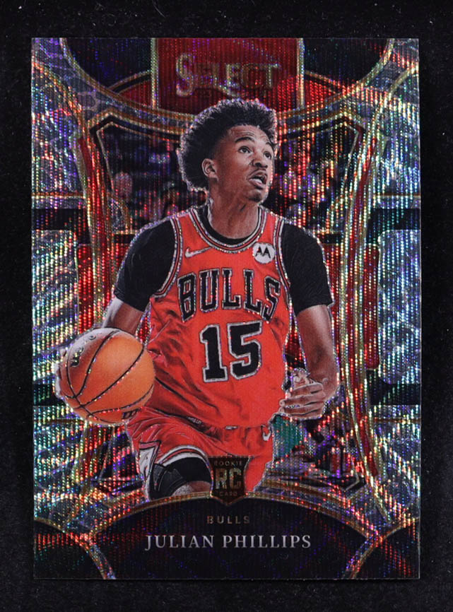 Julian Phillips 2023-24 Select Prizms Elephant #331 RC at PristineAuction.com Julian Phillips 2023-24 Select Prizms Elephant #331 RC at PristineAuction.com