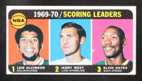 Jerry West / Lew Alcindor / Elvin Hayes 1970-71 Topps #2 LL SP at PristineAuction.com