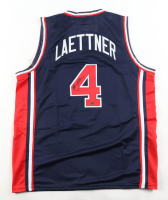Christian Laettner Signed Jersey (Schwartz) at PristineAuction.com