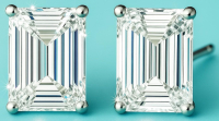 New 3.06 Carats Lab Grown Diamond Stud Earrings  D, VVS2 | Estimated Retail Value: $6,000 (UGL & IGI Certs) at PristineAuction.com