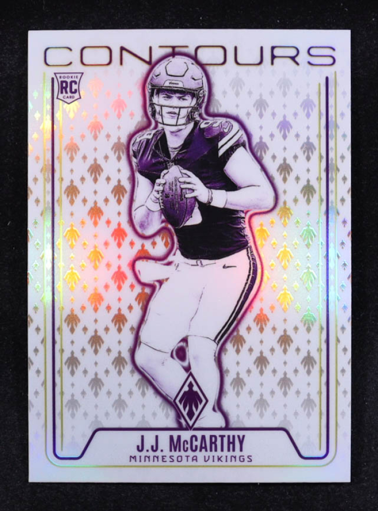 JJ McCarthy 2024 Panini Phoenix Contours #11 RC