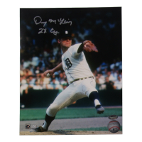 Denny McLain Signed Tigers 8x10 Photo Inscribed "2x Cy" (Schwartz) at PristineAuction.com