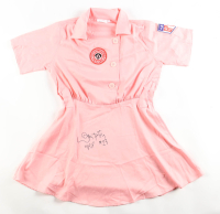 Lori Petty Signed "A League of Their Own" Rockford Peaches Baseball Jersey Inscribed "Kit" (Schwartz) at PristineAuction.com