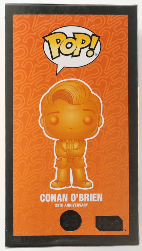 Conan O'Brien Signed "Conan" #25 Funko Pop! Vinyl Figure (JSA) at PristineAuction.com Conan O'Brien Signed "Conan" #25 Funko Pop! Vinyl Figure (JSA) at PristineAuction.com