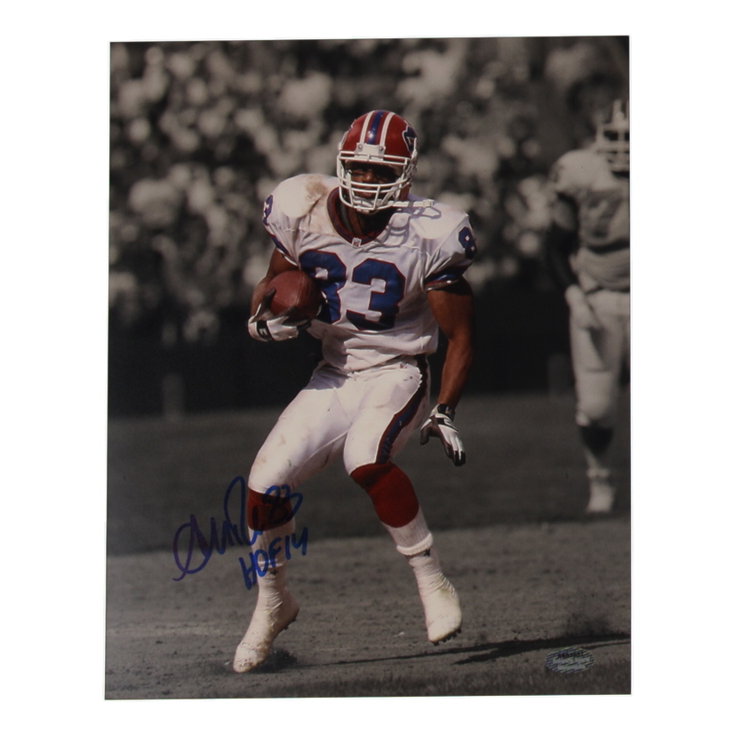 Andre Reed Signed Bills 8x10 Photo Inscribed 