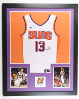 Steve Nash Signed Custom Framed Jersey Display (JSA) at PristineAuction.com