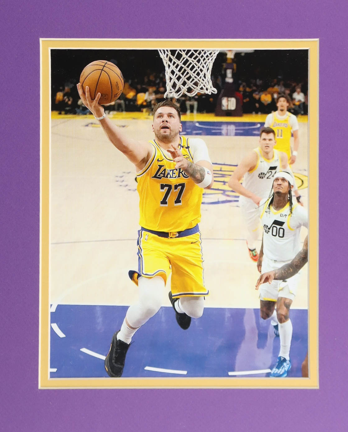 Luka Doncic Signed Custom Framed Jersey Display (JSA) at PristineAuction.com Luka Doncic Signed Custom Framed Jersey Display (JSA) at PristineAuction.com