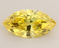 .50 Carats Lab Grown YELLOW Diamond Loose VVS2 | (IGI Cert) at PristineAuction.com
