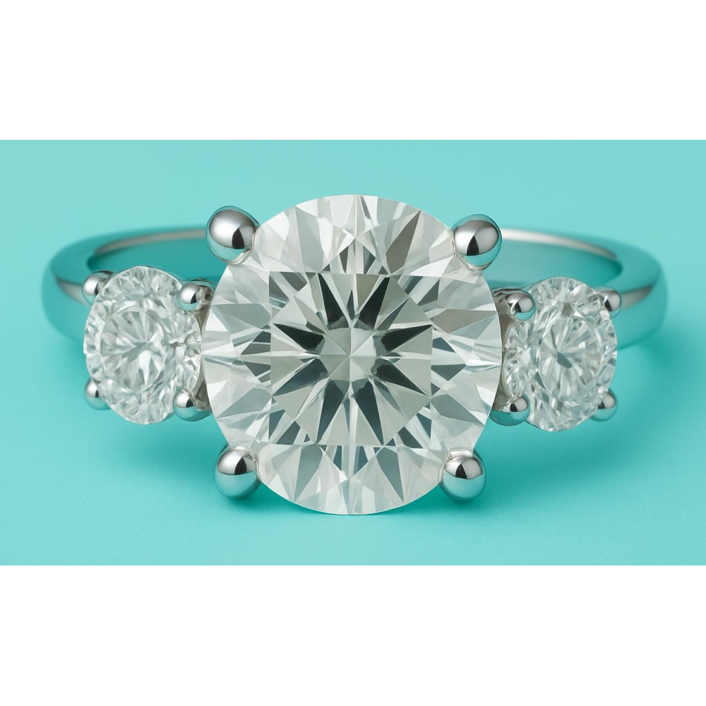 7.19 Carats Lab Grown Diamond Ring F-G, VS1 | $11,000 Estimated Retail Value (UGL & IGI Certs) | Brand New at PristineAuction.com