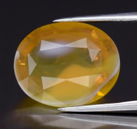 6.65 Carats Natural Yellow Opal Loose at PristineAuction.com