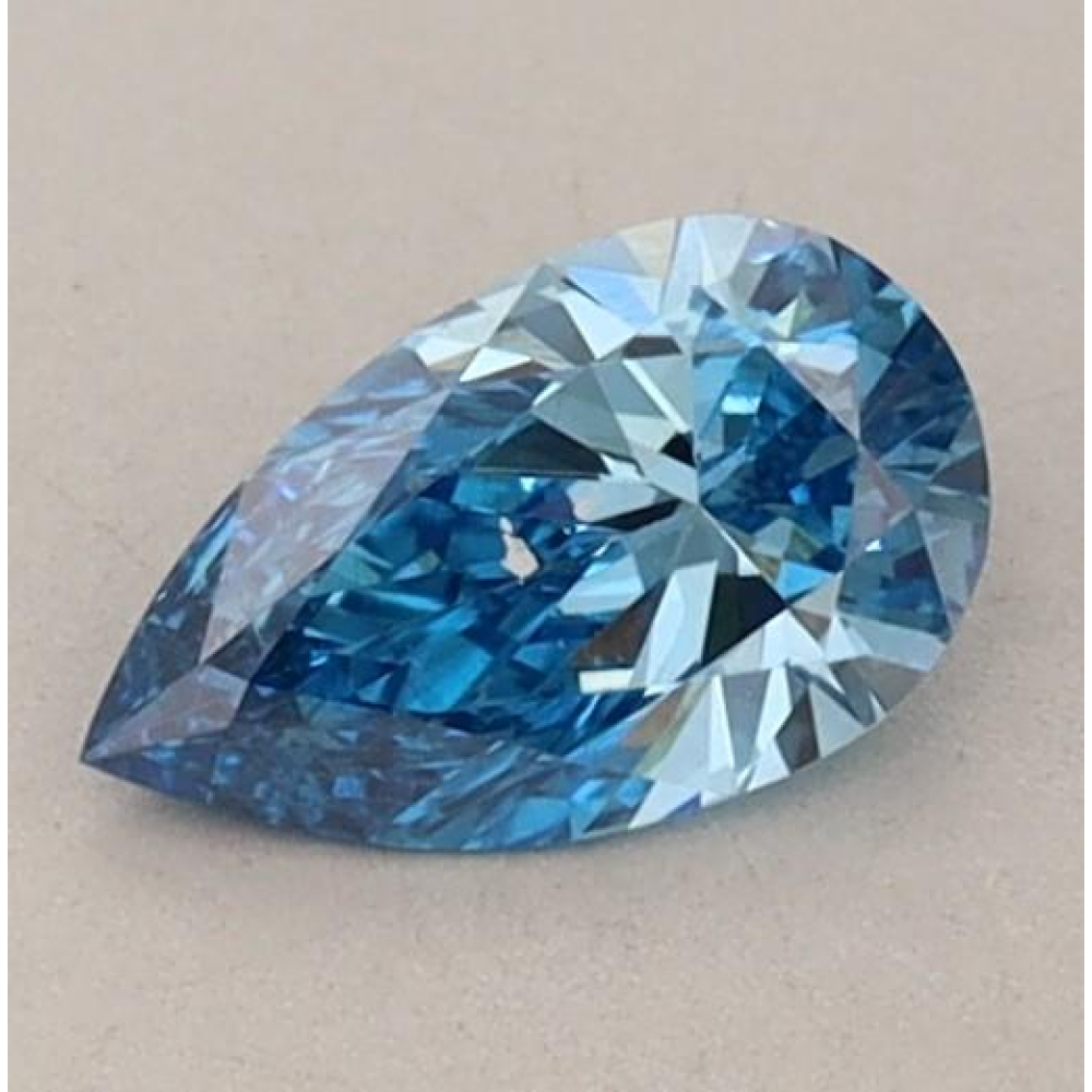 .34 Carats Lab Grown BLUE Diamond Loose VS1 | (IGI Cert) at PristineAuction.com