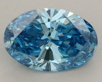 .94 Carats Lab Grown BLUE Diamond Loose VS2 | (IGI Cert) at PristineAuction.com