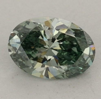 .44 Carats Lab Grown GREEN Diamond Loose VS1 | (IGI Cert) at PristineAuction.com
