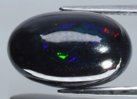 8.07 Carats Natural Black Opal Loose at PristineAuction.com